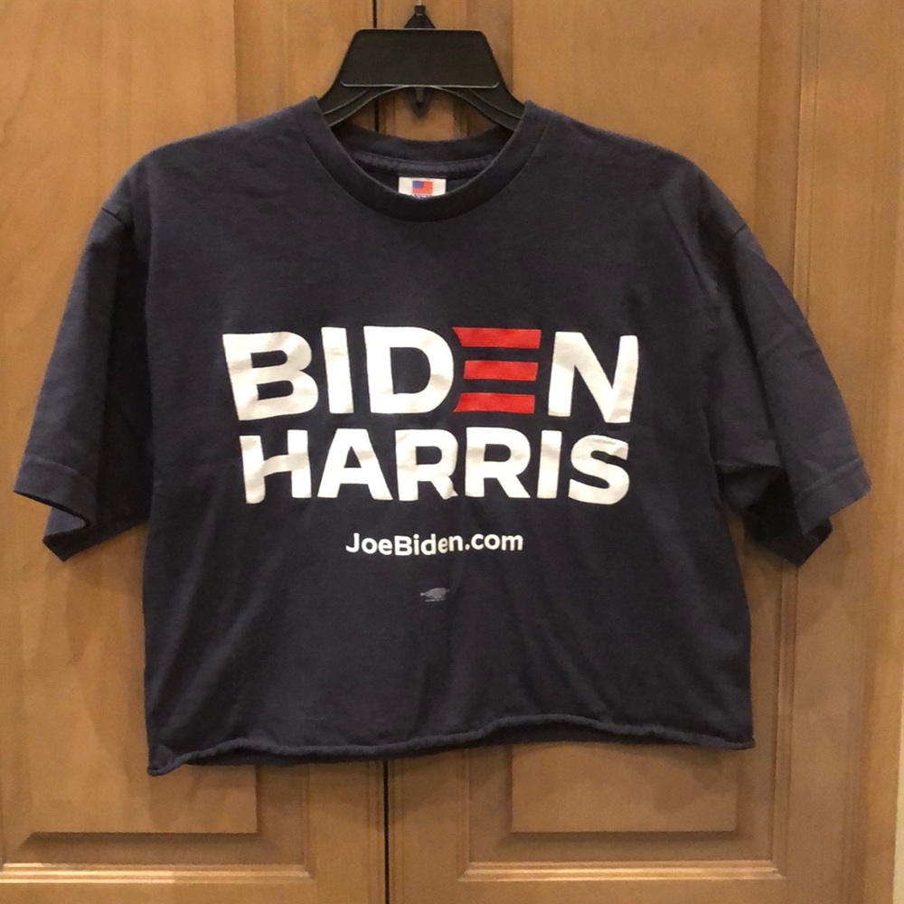 Biden-Harris 2020 Campaign Cropped Short Sleeve G… - image 1